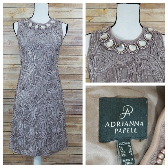 Adrianna Papell Dresses & Skirts - Adrianna Papell 4 Sheath Dress